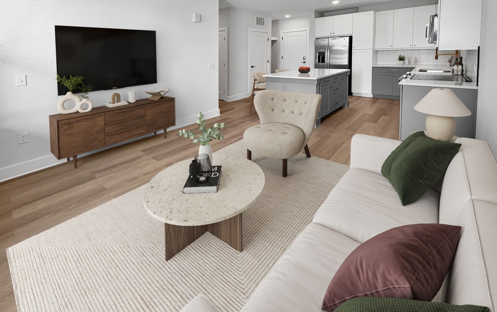 B2 - 2 bedroom floorplan layout with 2 bathrooms and 1071 square feet (Floor 3)